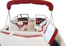 Protects boat interiors